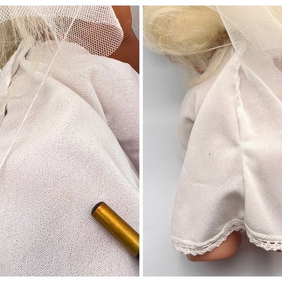 Troll Bride and Groom WEDDING COUPLE Troll Dolls 604 Thomas Dam Denmark 8-11” - Picture 16 of 16